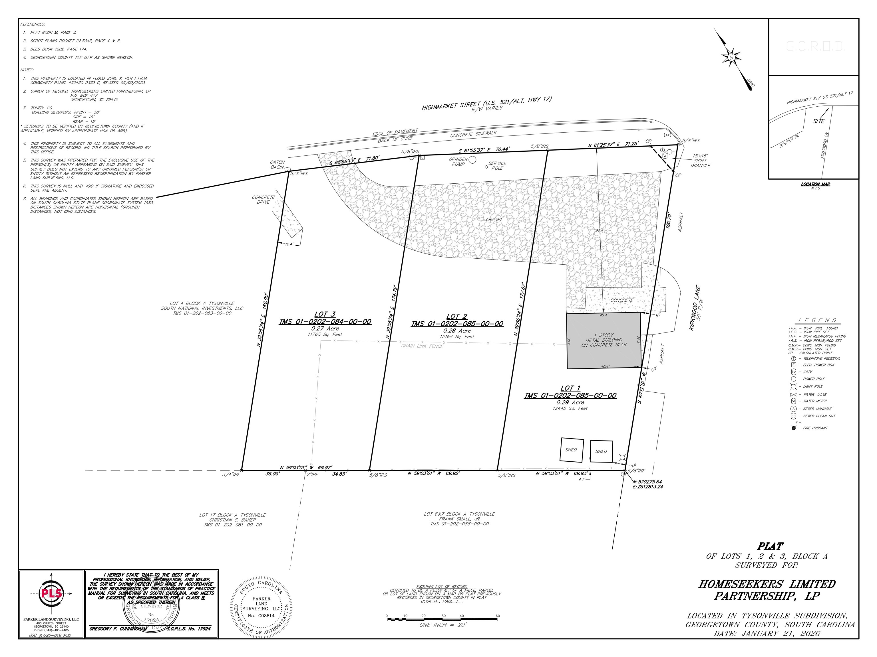 3405 Highmarket St. – Georgetown, SC