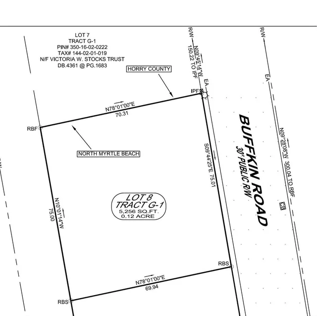 Lot 8 Buffkin Rd.